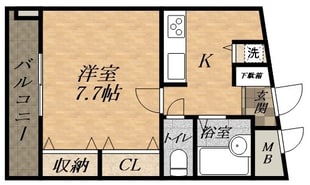 三和建設中山寺ビルの物件間取画像